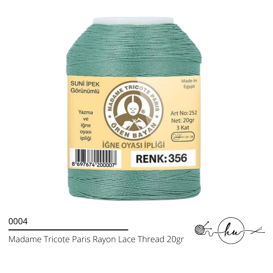 Madame Tricote Paris Rayon Lace Thread 20gr