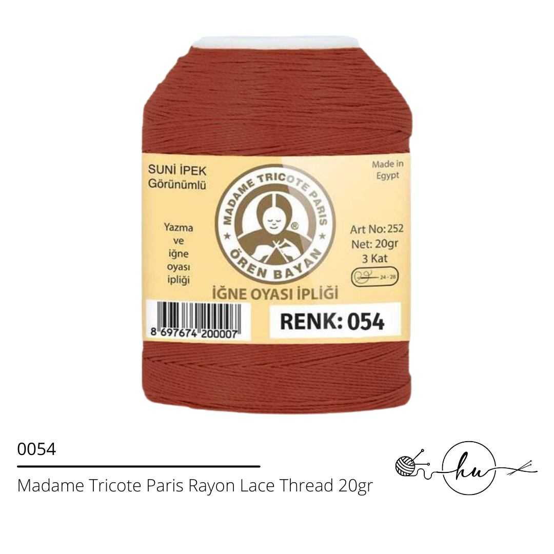 Madame Tricote Paris Rayon Lace Thread 20gr