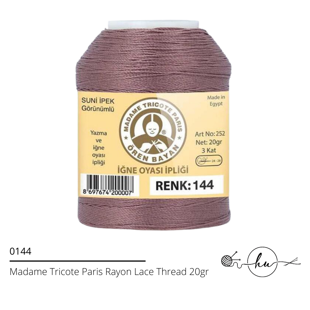 Madame Tricote Paris Rayon Lace Thread 20gr