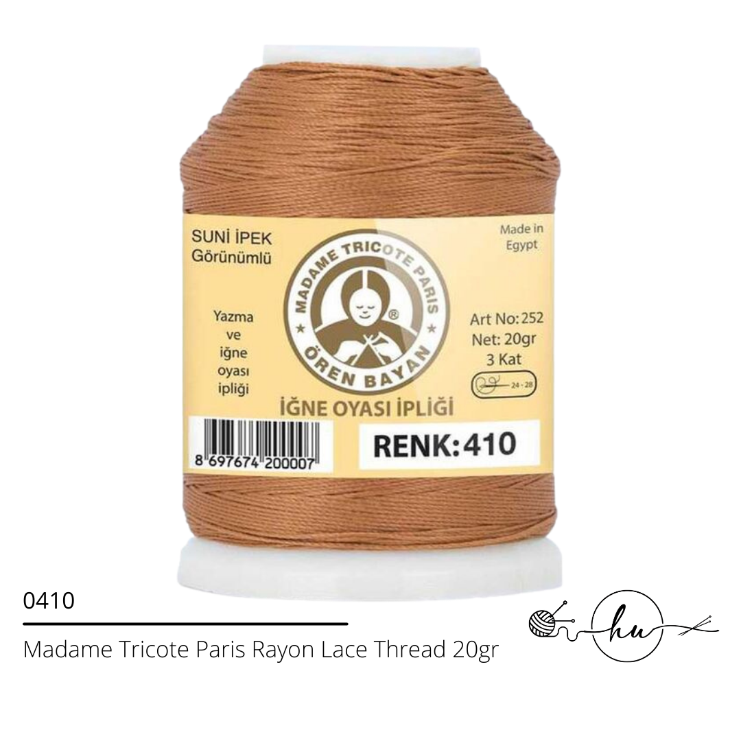 Madame Tricote Paris Rayon Lace Thread 20gr