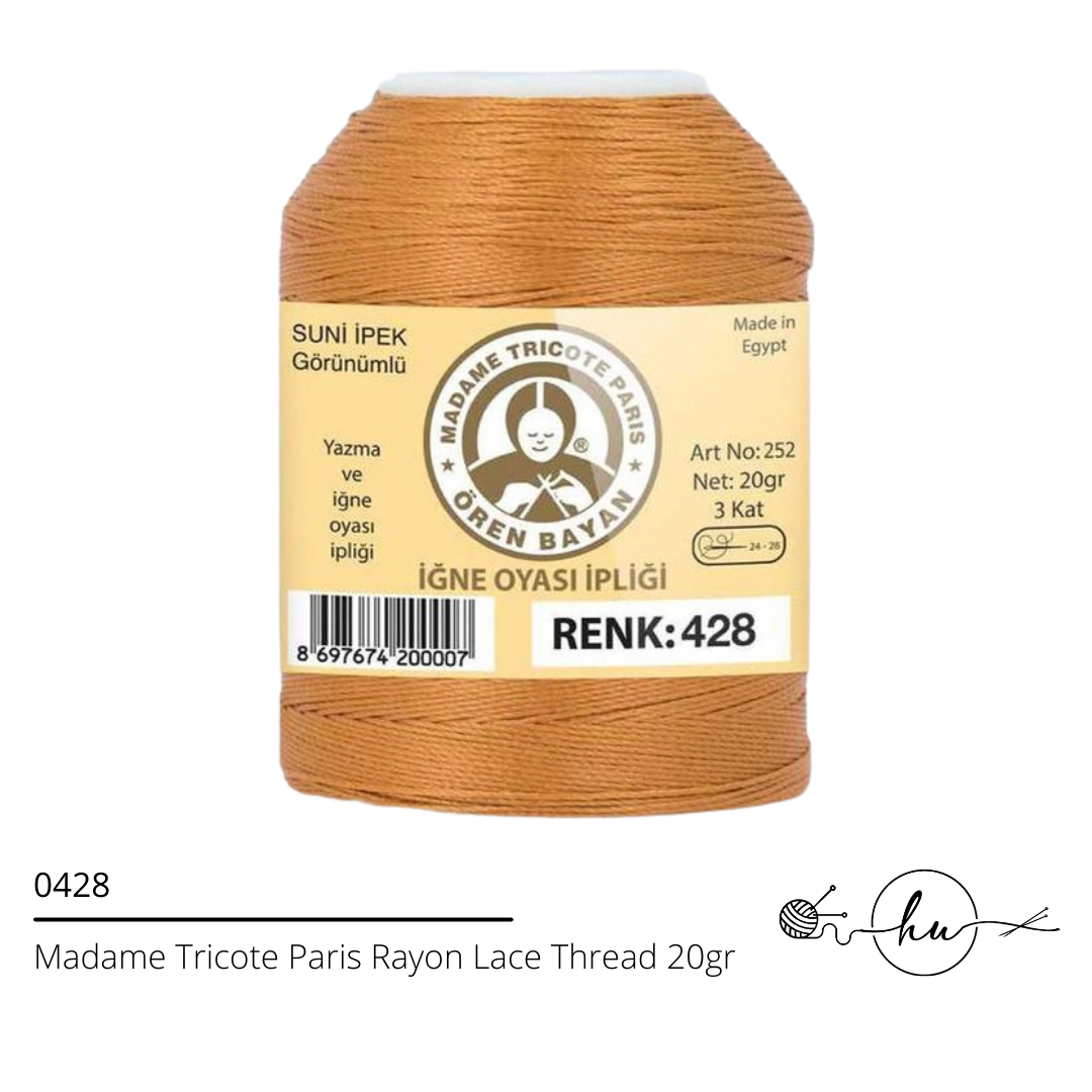 Madame Tricote Paris Rayon Lace Thread 20gr