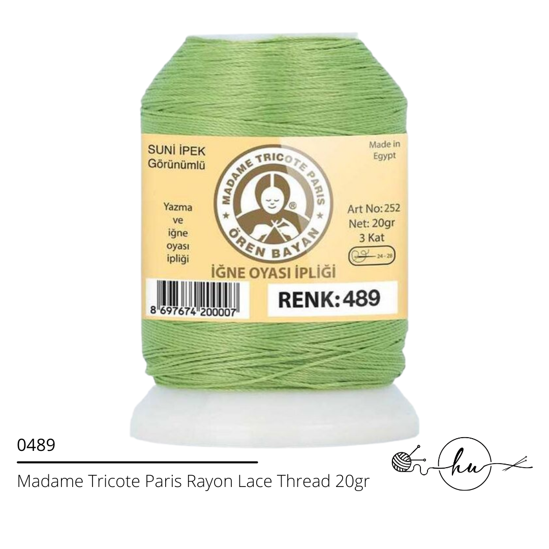 Madame Tricote Paris Rayon Lace Thread 20gr