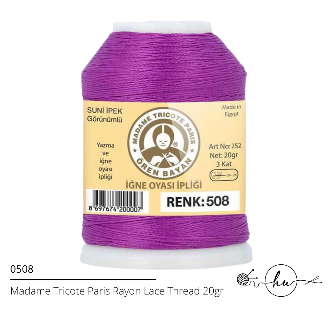 Madame Tricote Paris Rayon Lace Thread 20gr