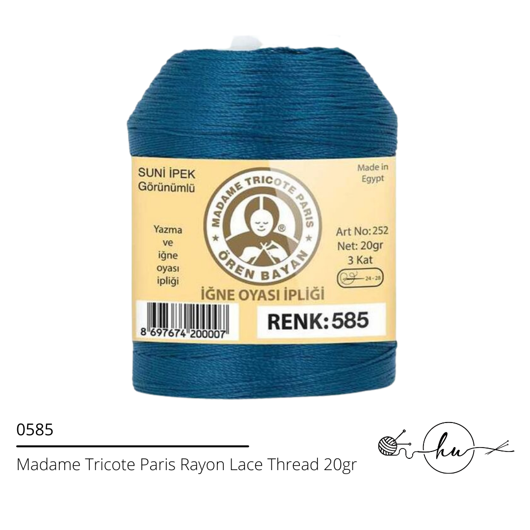 Madame Tricote Paris Rayon Lace Thread 20gr