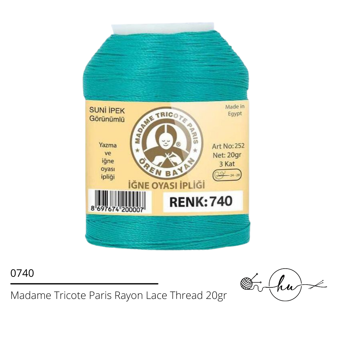 Madame Tricote Paris Rayon Lace Thread 20gr