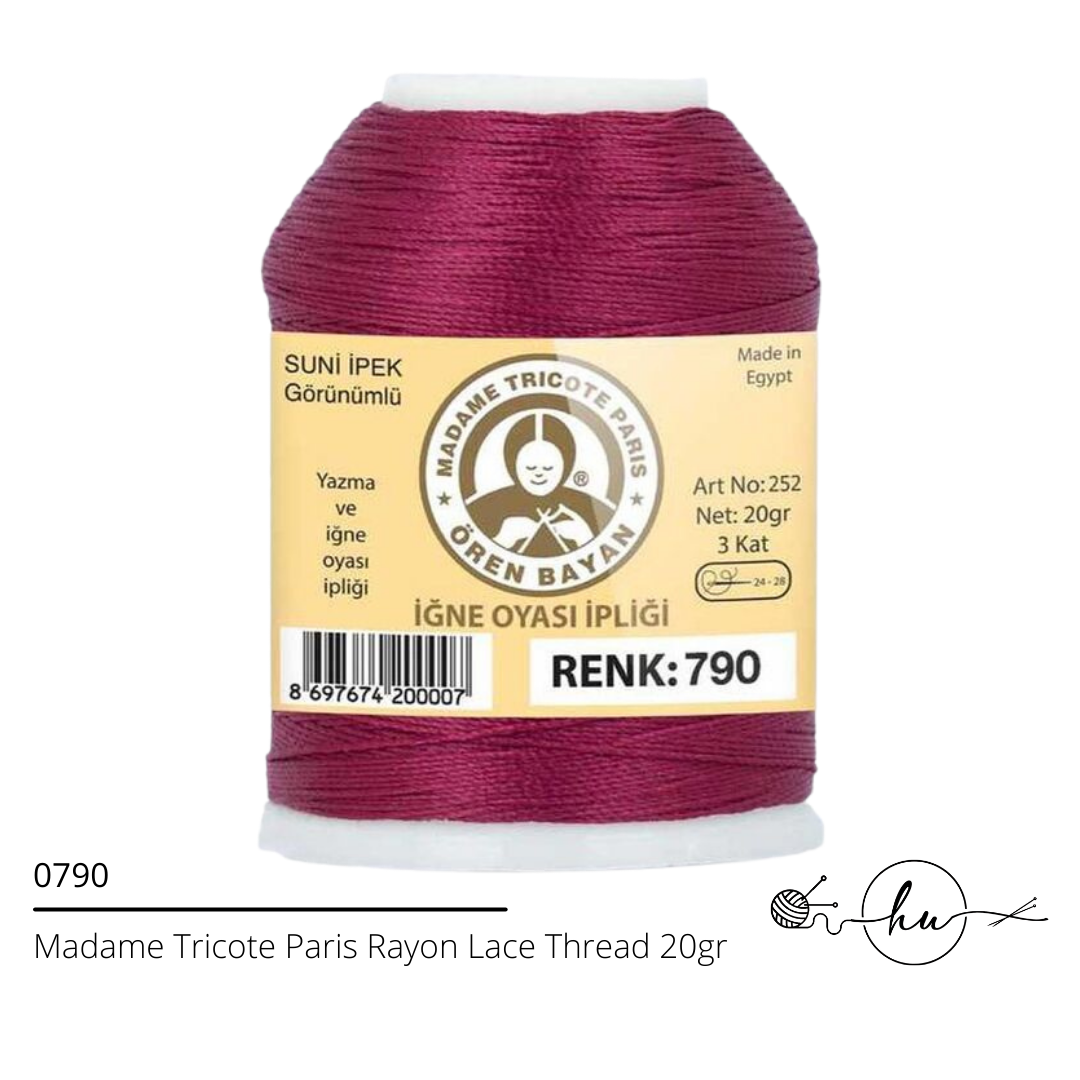 Madame Tricote Paris Rayon Lace Thread 20gr