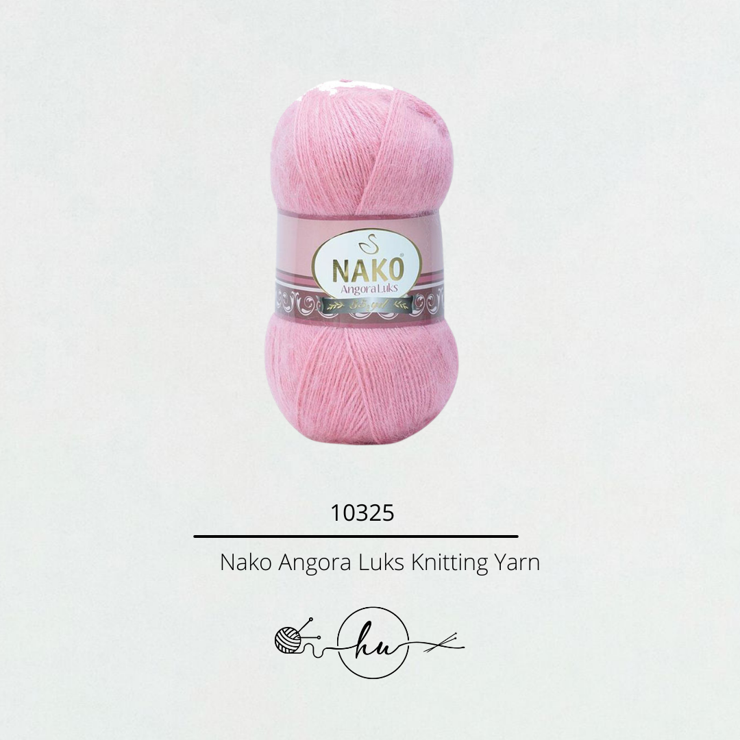 Nako Angora Luks Knitting Yarn