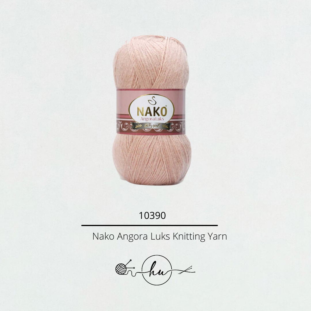 Nako Angora Luks Knitting Yarn