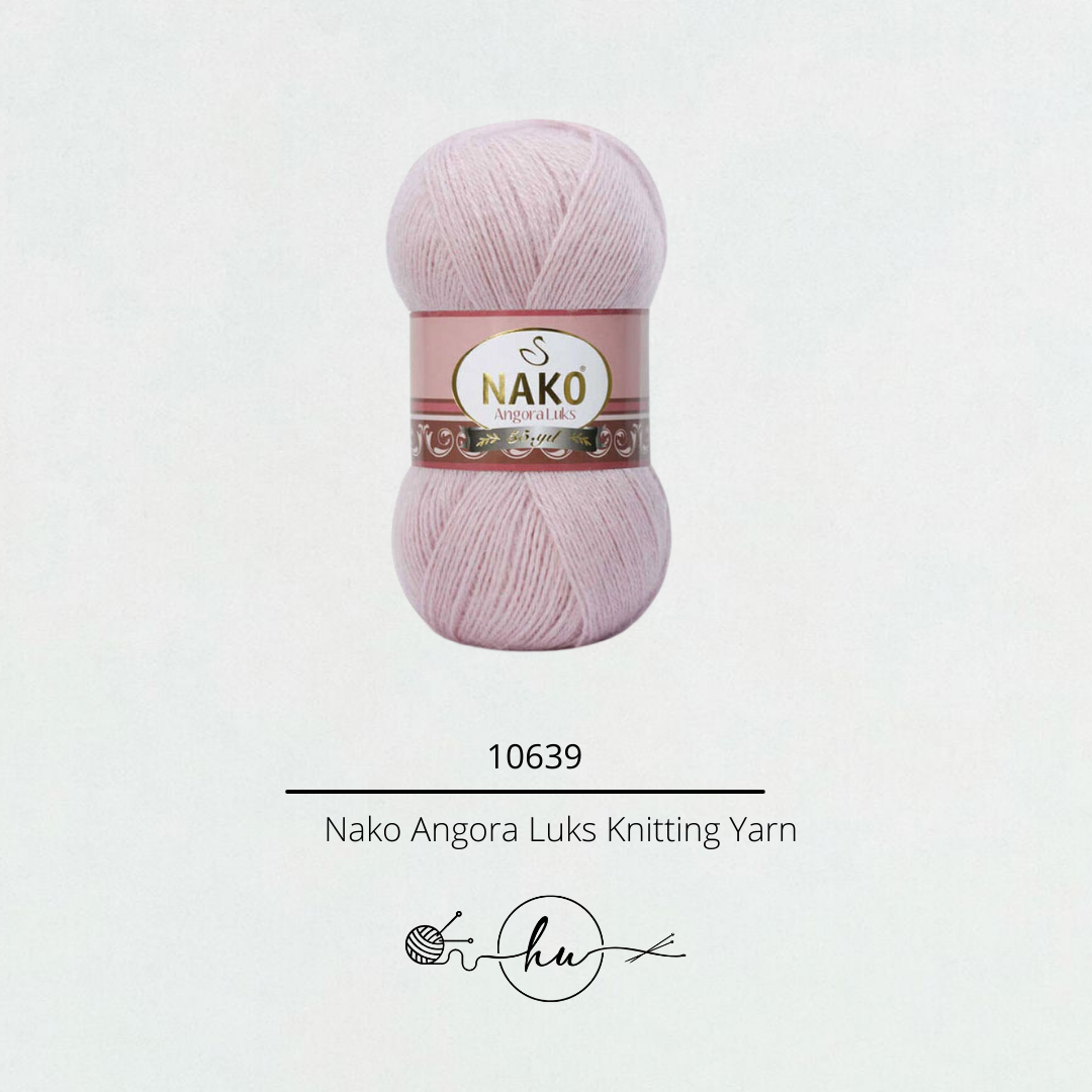 Nako Angora Luks Knitting Yarn