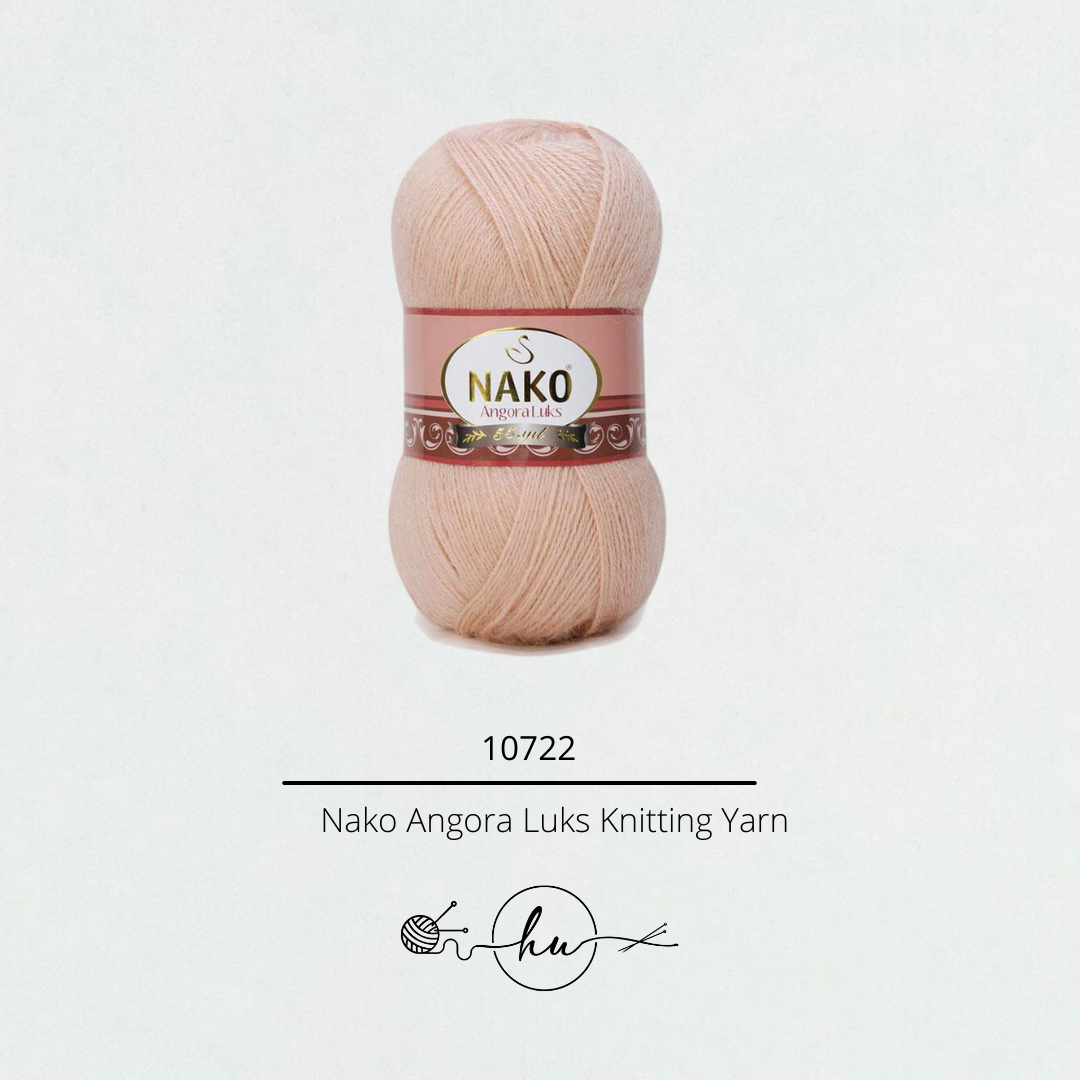 Nako Angora Luks Knitting Yarn