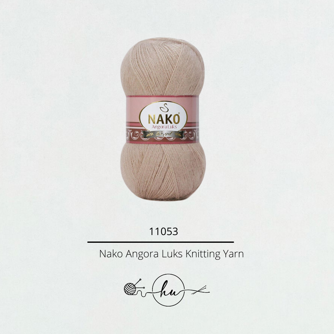 Nako Angora Luks Knitting Yarn