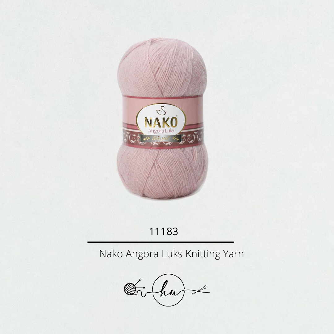 Nako Angora Luks Knitting Yarn