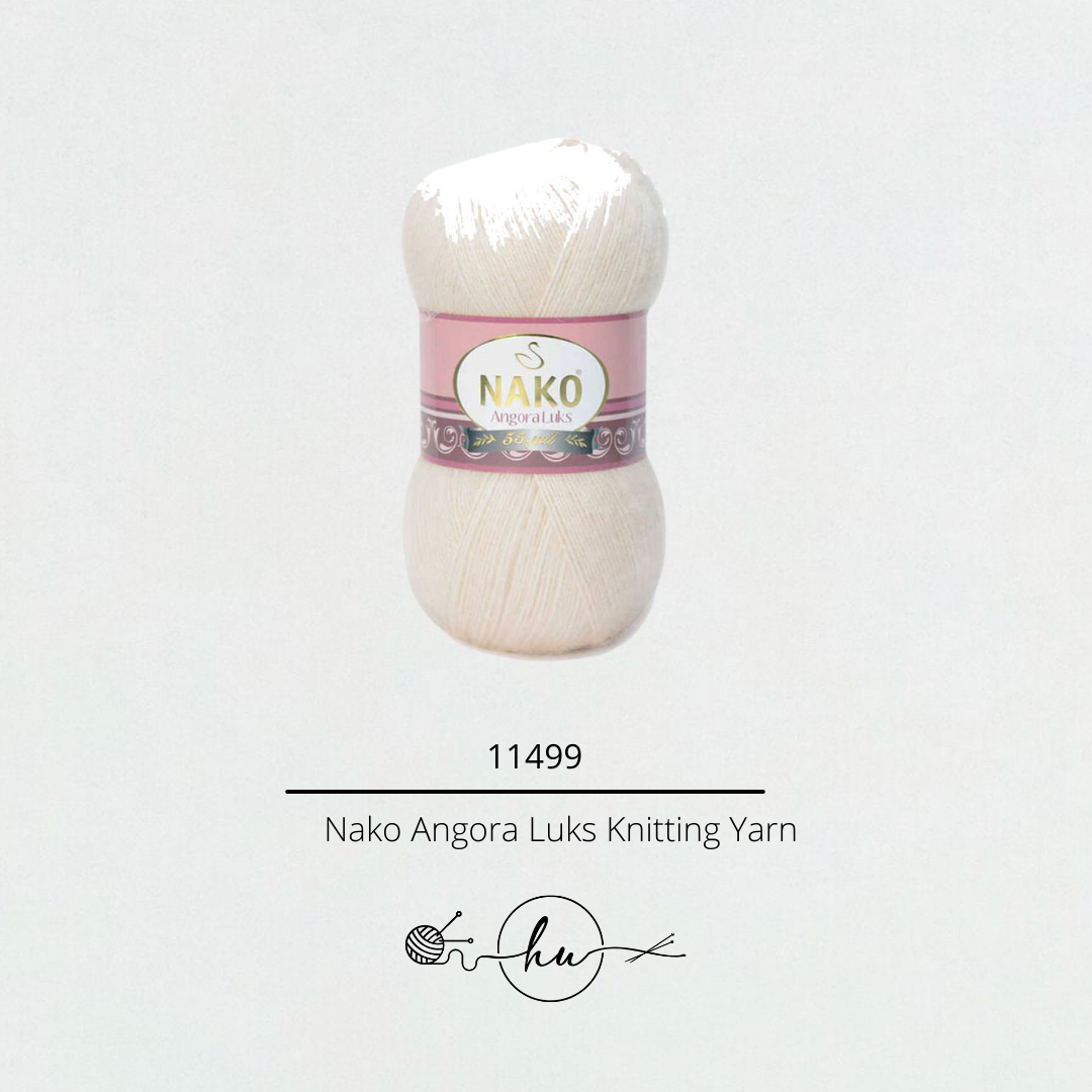 Nako Angora Luks Knitting Yarn