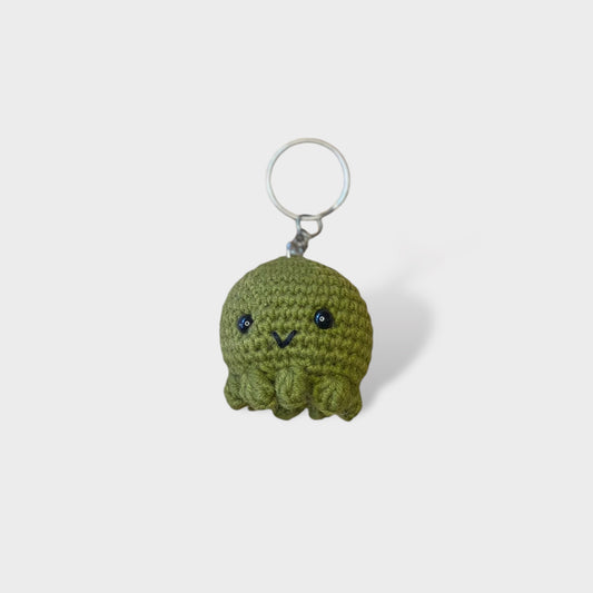 Handmade Amigurumi Keychain Pufferfish 6 cm