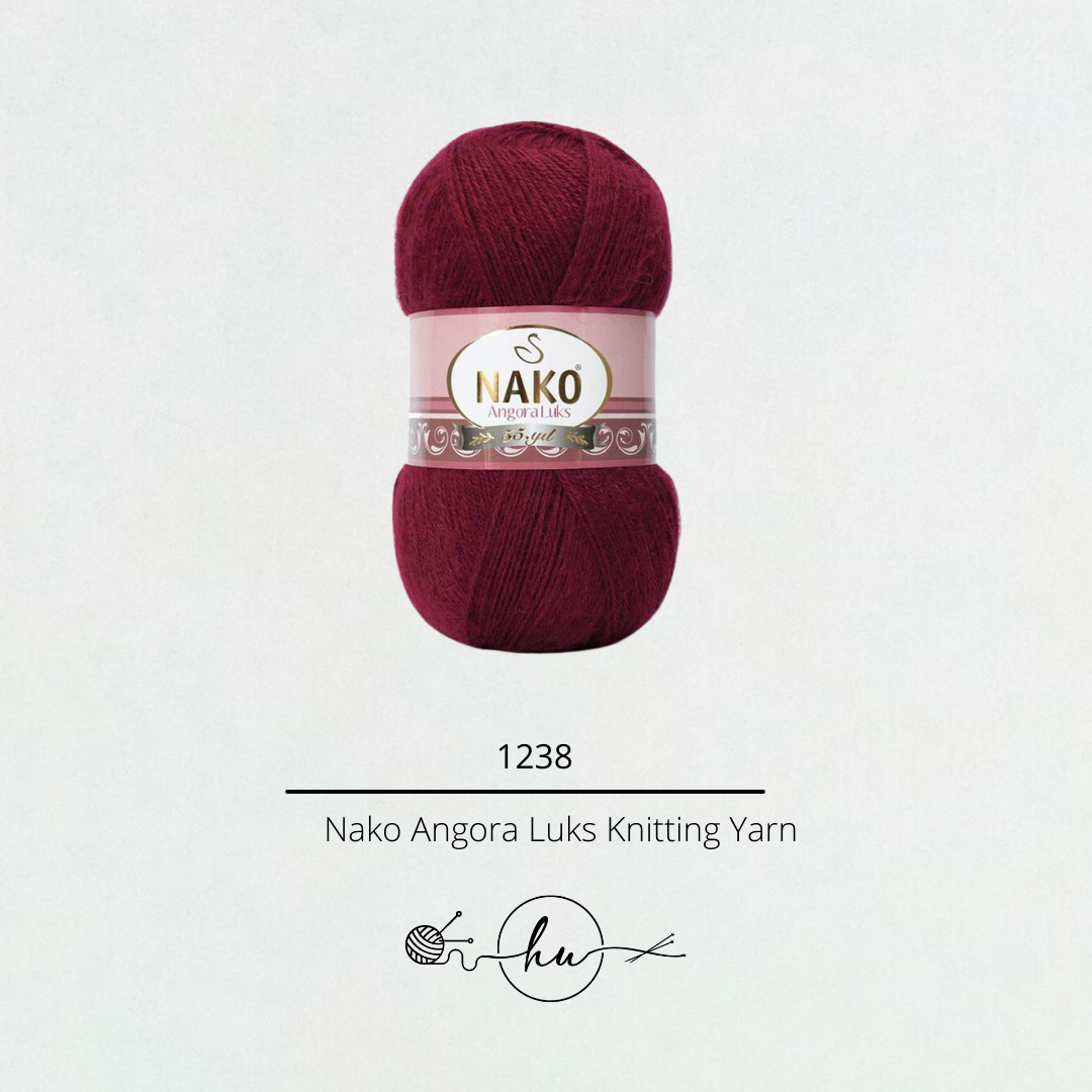 Nako Angora Luks Knitting Yarn