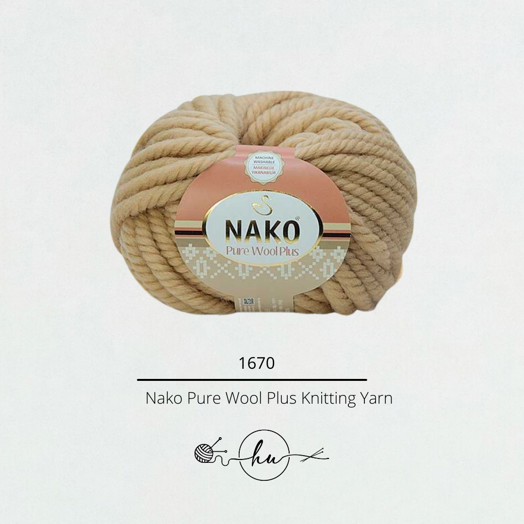 Nako Pure Wool Plus Knitting Yarn