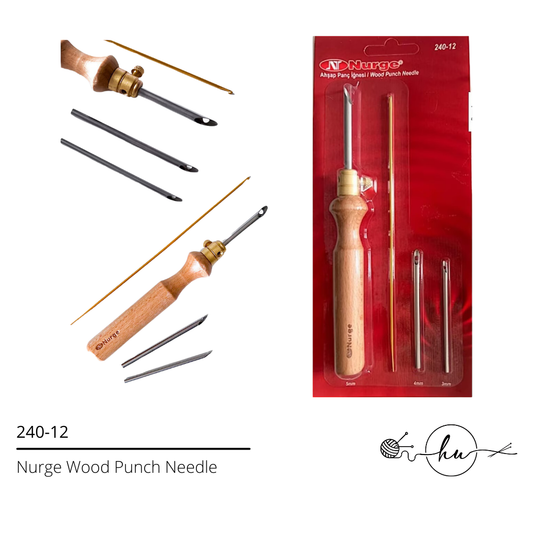 Nurge Wood Punch Needle 240-12