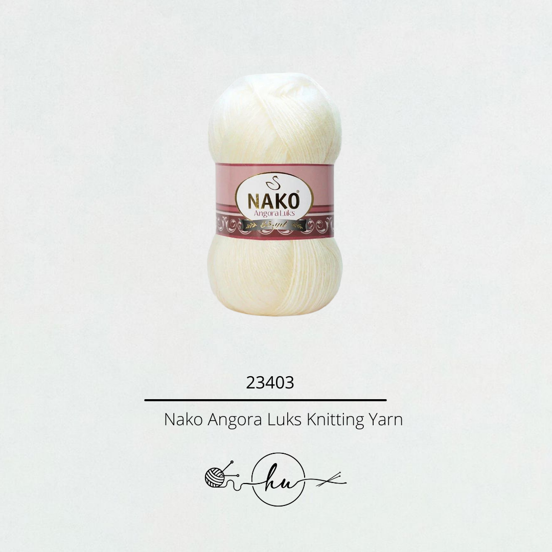 Nako Angora Luks Knitting Yarn