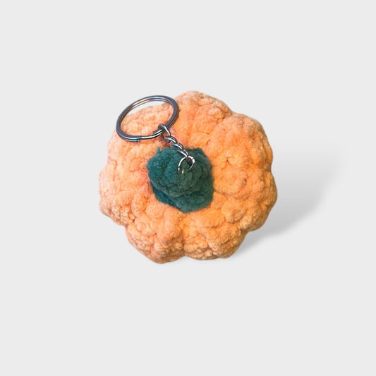 Handmade Amigurumi Keychain Pumpkin 8 cm