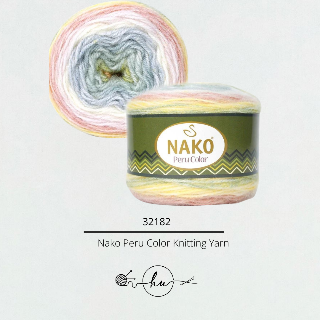 Nako Peru Color Knitting Yarn