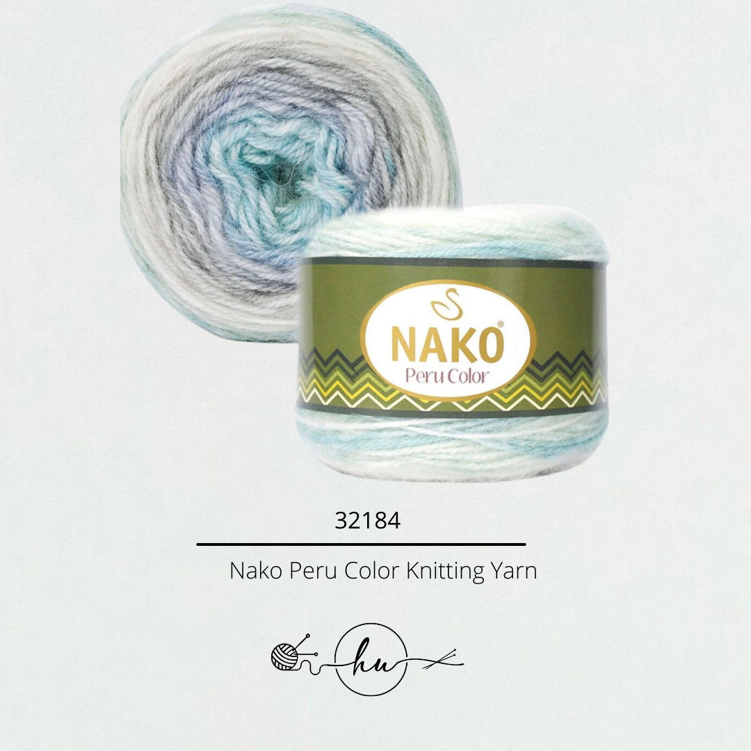 Nako Peru Color Knitting Yarn