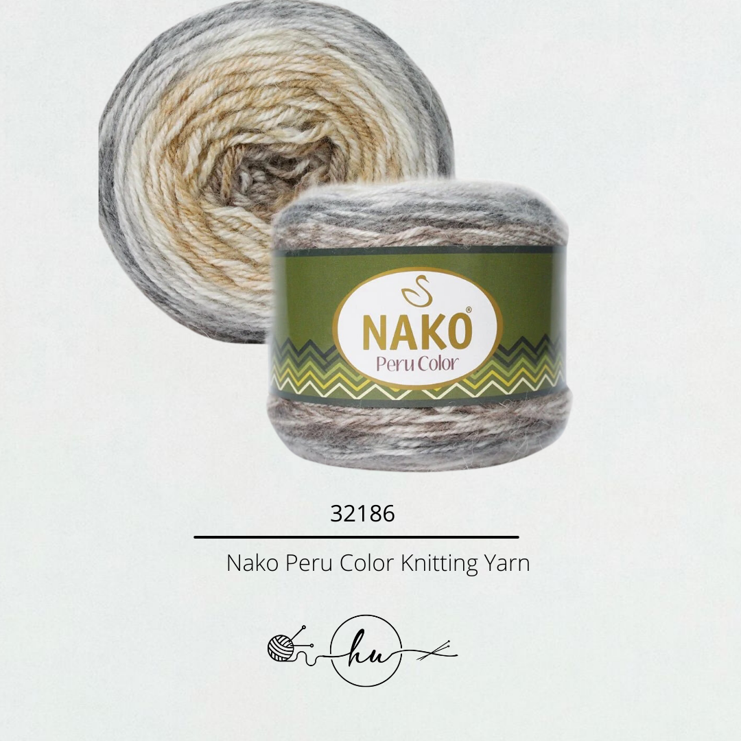 Nako Peru Color Knitting Yarn