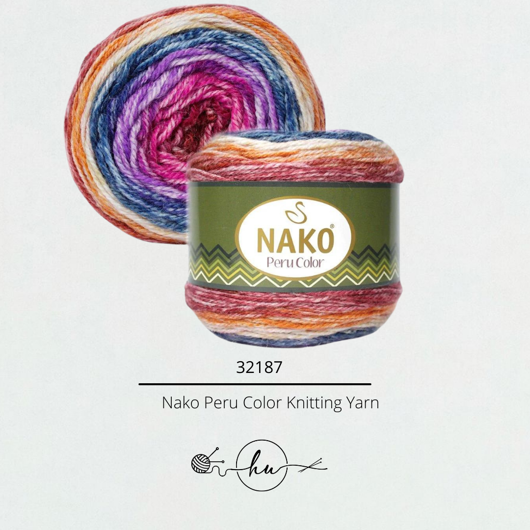 Nako Peru Color Knitting Yarn