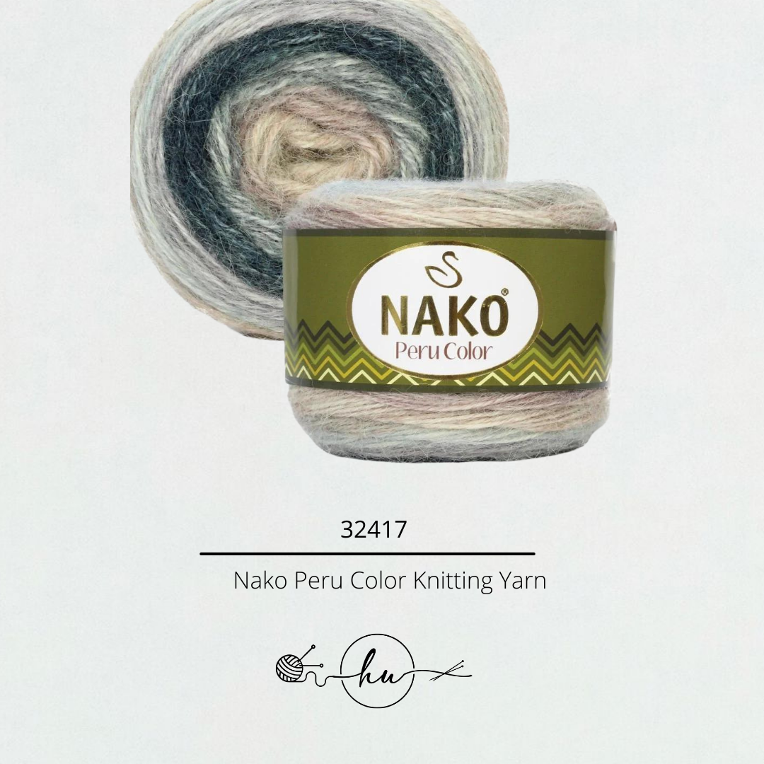 Nako Peru Color Knitting Yarn