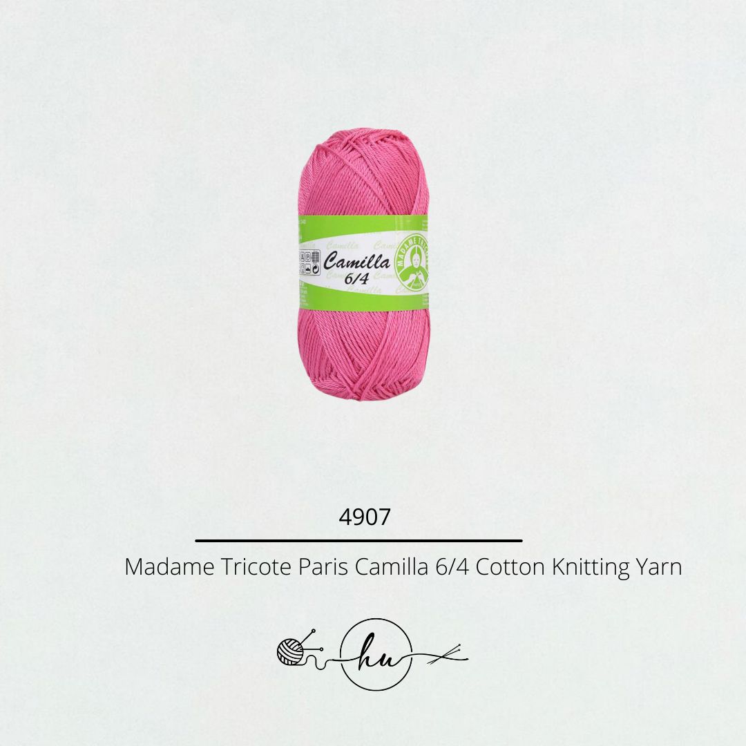 Madame Tricote Paris Camilla 6/4 Cotton Knitting Yarn