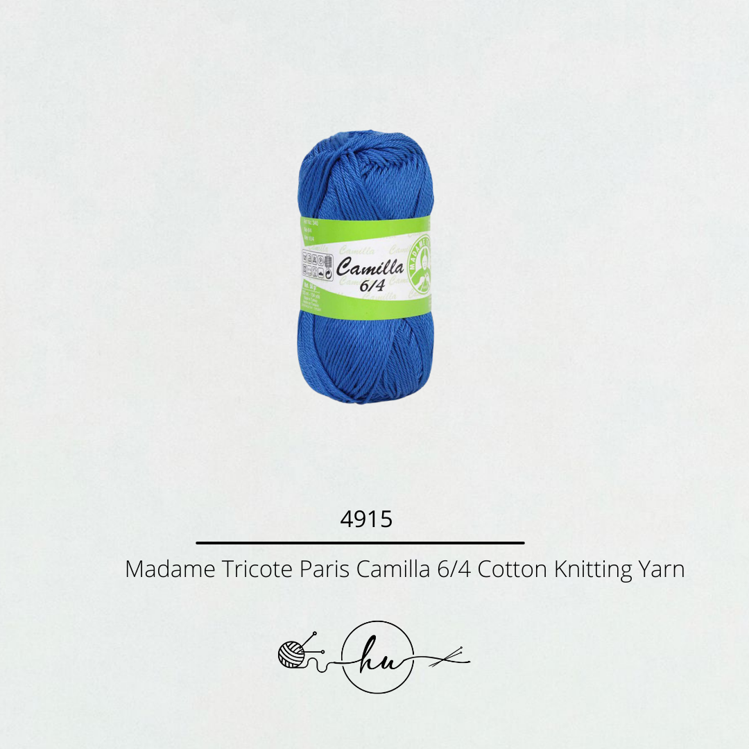 Madame Tricote Paris Camilla 6/4 Cotton Knitting Yarn