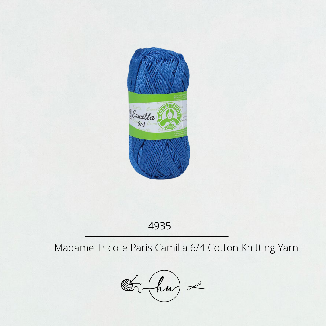 Madame Tricote Paris Camilla 6/4 Cotton Knitting Yarn