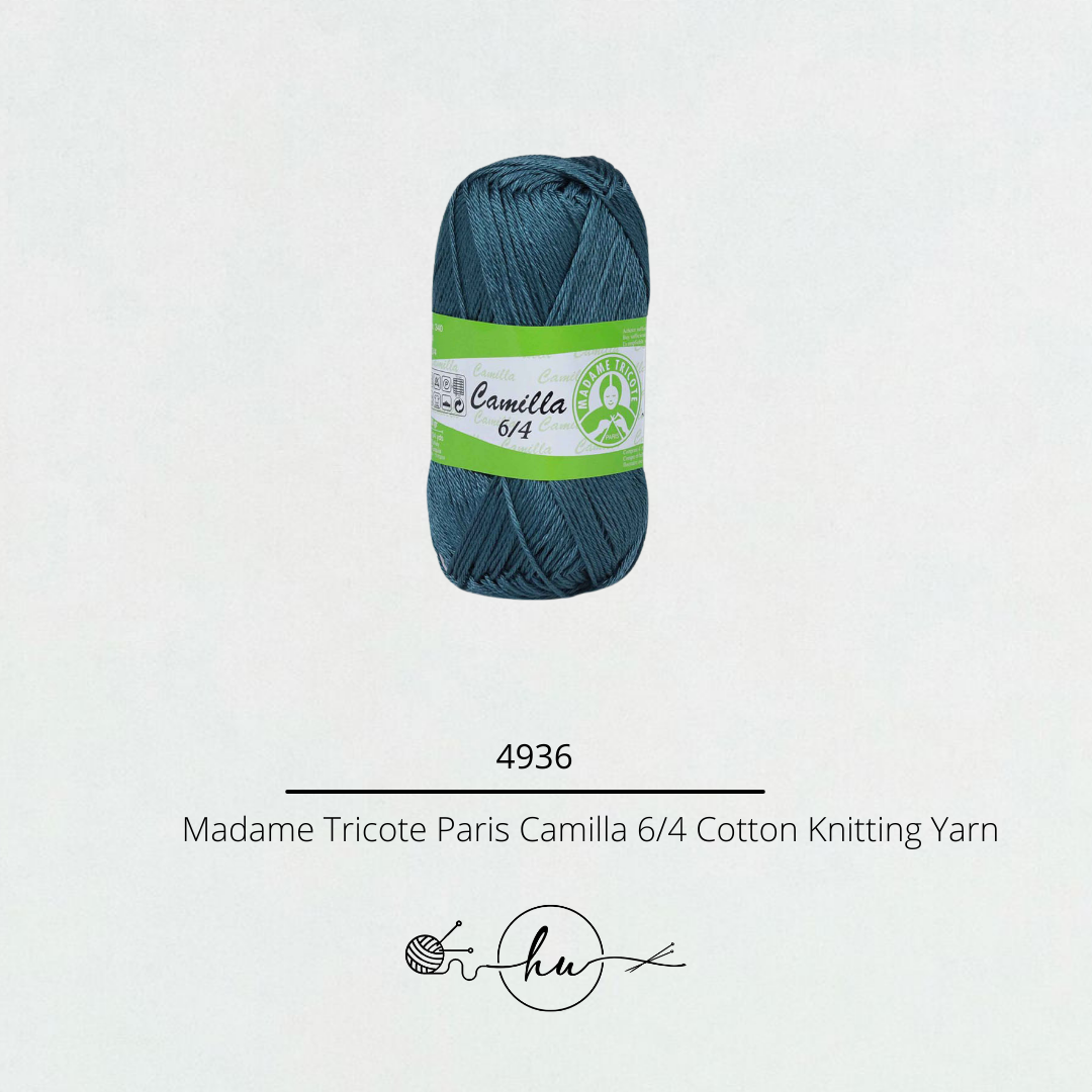 Madame Tricote Paris Camilla 6/4 Cotton Knitting Yarn