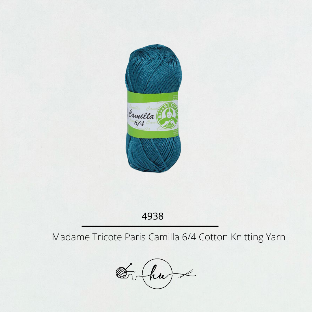 Madame Tricote Paris Camilla 6/4 Cotton Knitting Yarn