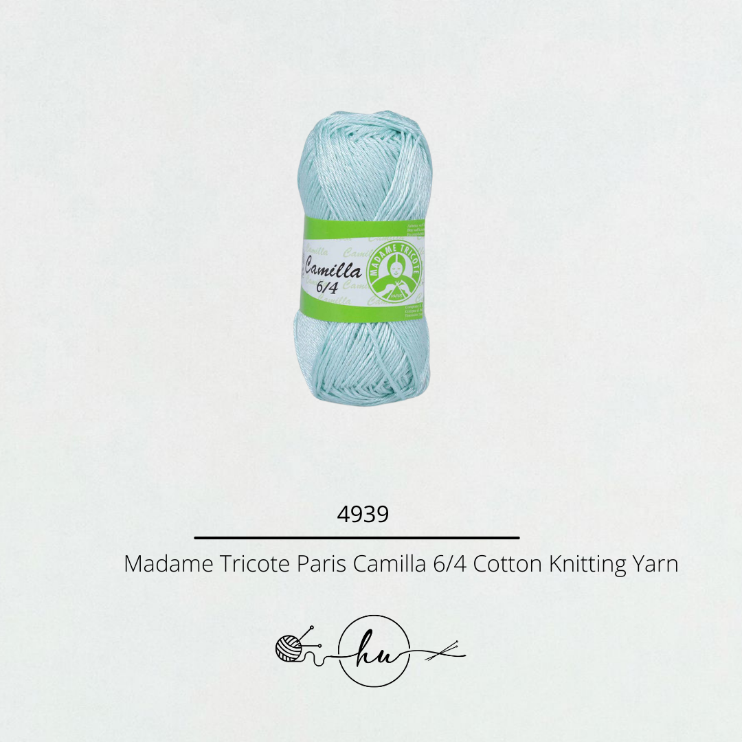 Madame Tricote Paris Camilla 6/4 Cotton Knitting Yarn