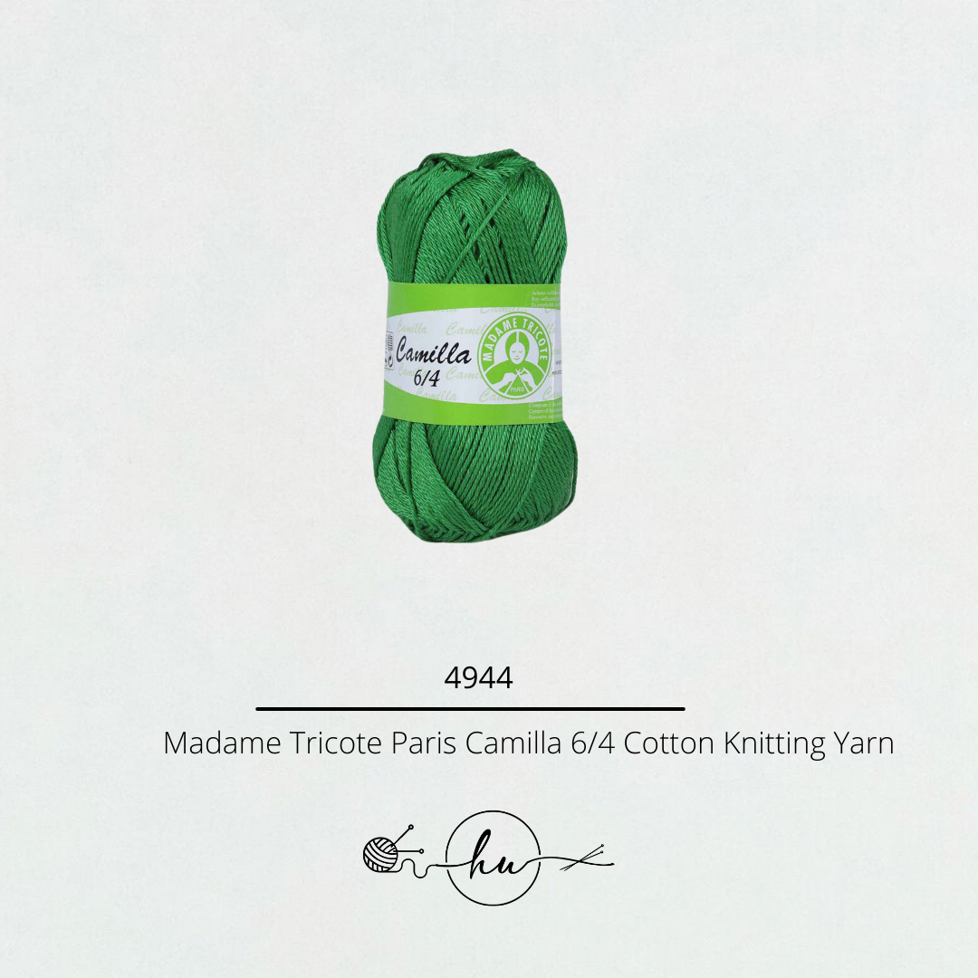 Madame Tricote Paris Camilla 6/4 Cotton Knitting Yarn