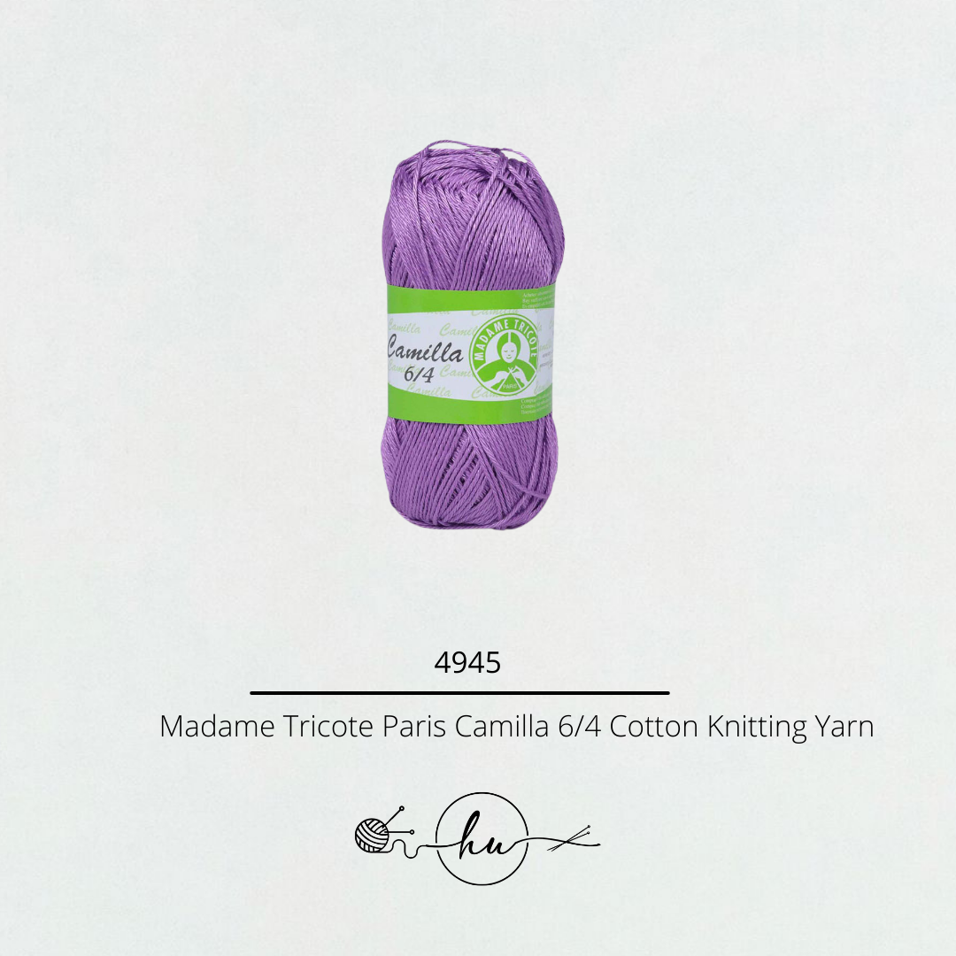 Madame Tricote Paris Camilla 6/4 Cotton Knitting Yarn