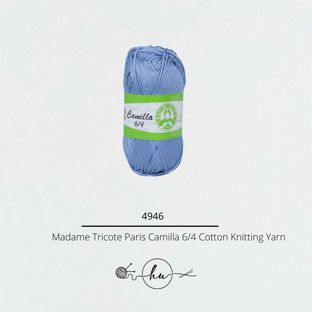 Madame Tricote Paris Camilla 6/4 Cotton Knitting Yarn