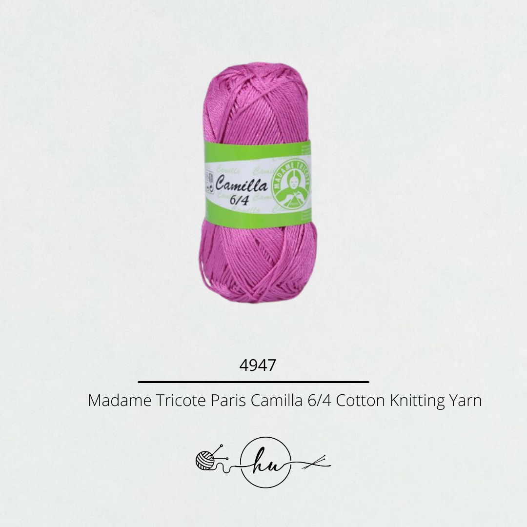 Madame Tricote Paris Camilla 6/4 Cotton Knitting Yarn