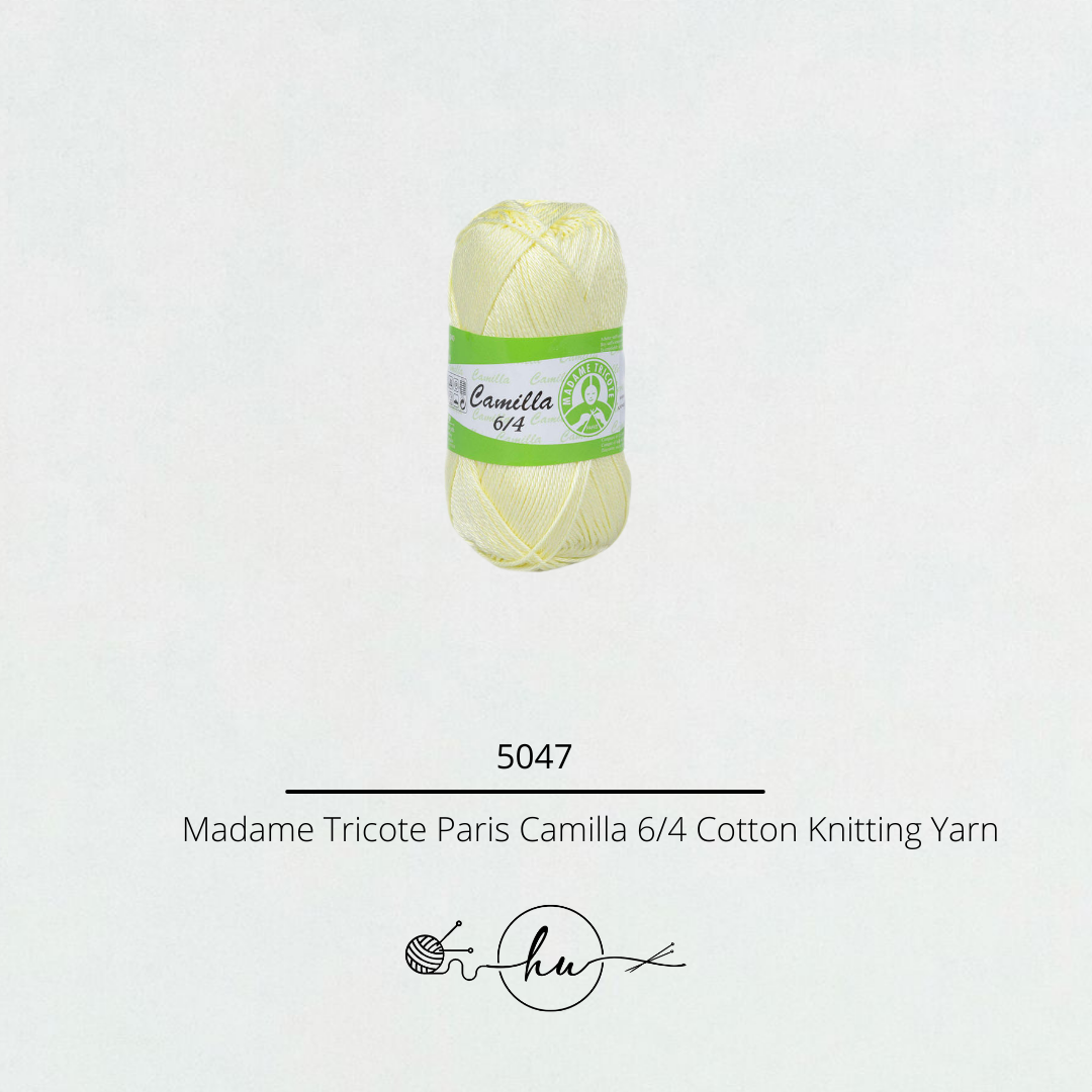 Madame Tricote Paris Camilla 6/4 Cotton Knitting Yarn