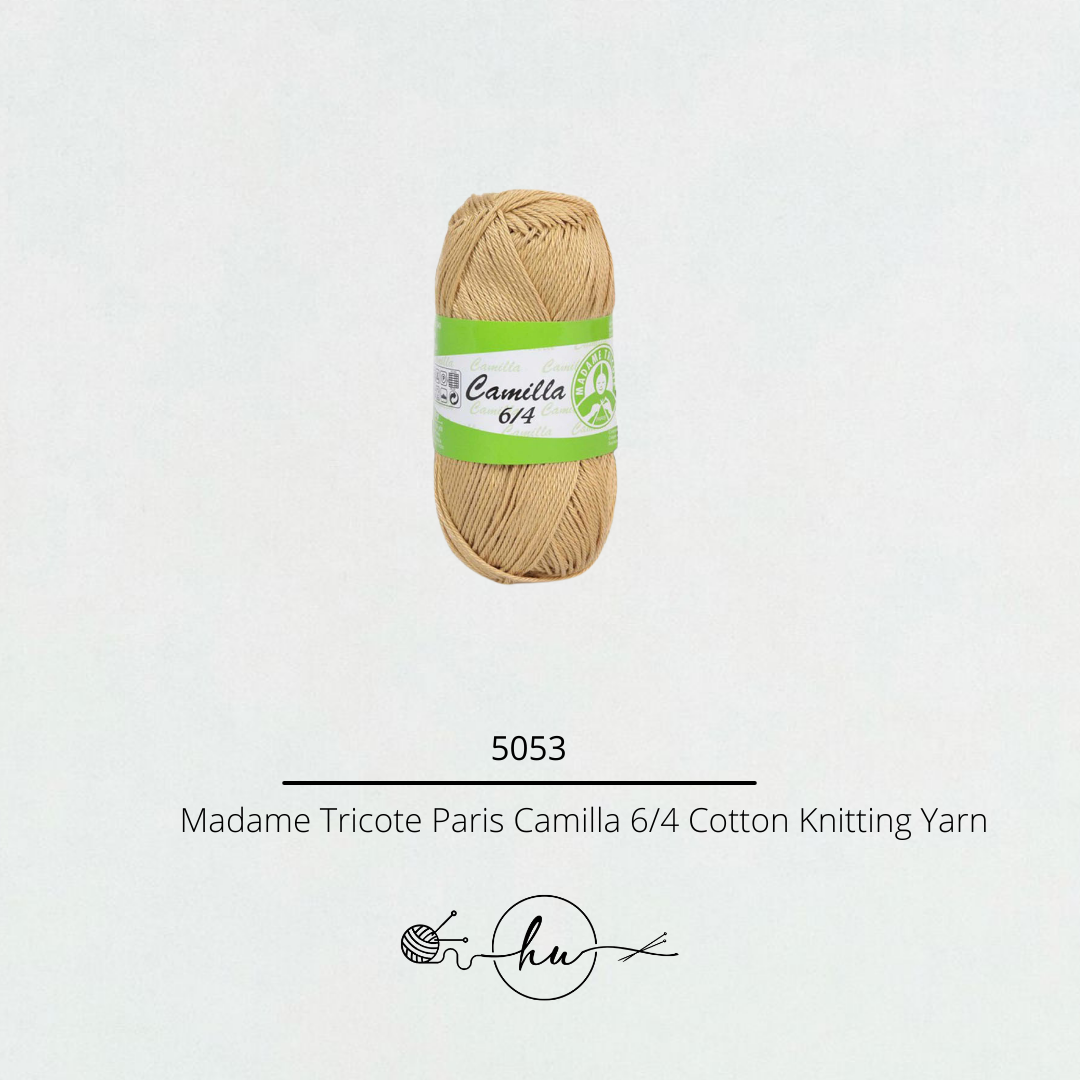 Madame Tricote Paris Camilla 6/4 Cotton Knitting Yarn