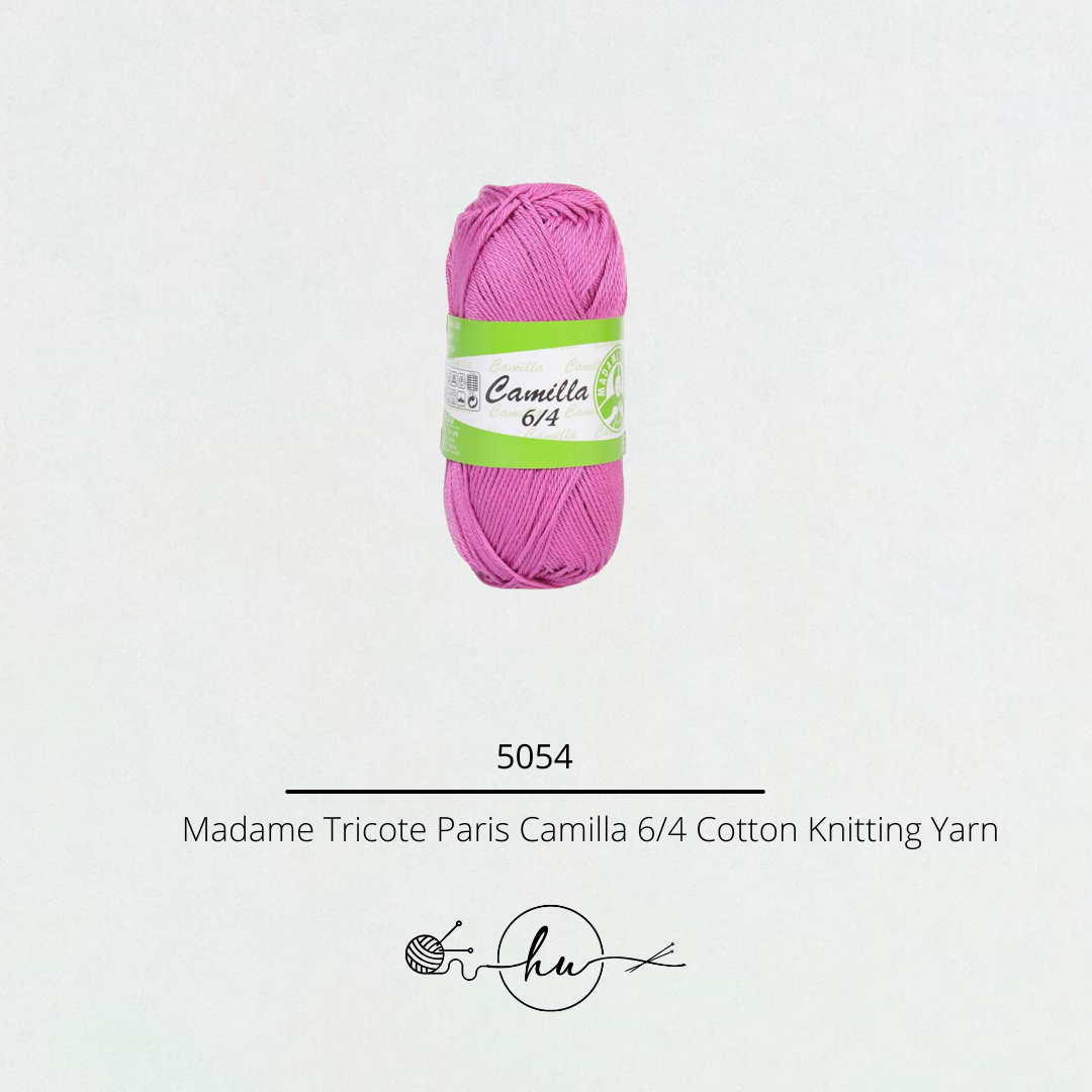 Madame Tricote Paris Camilla 6/4 Cotton Knitting Yarn