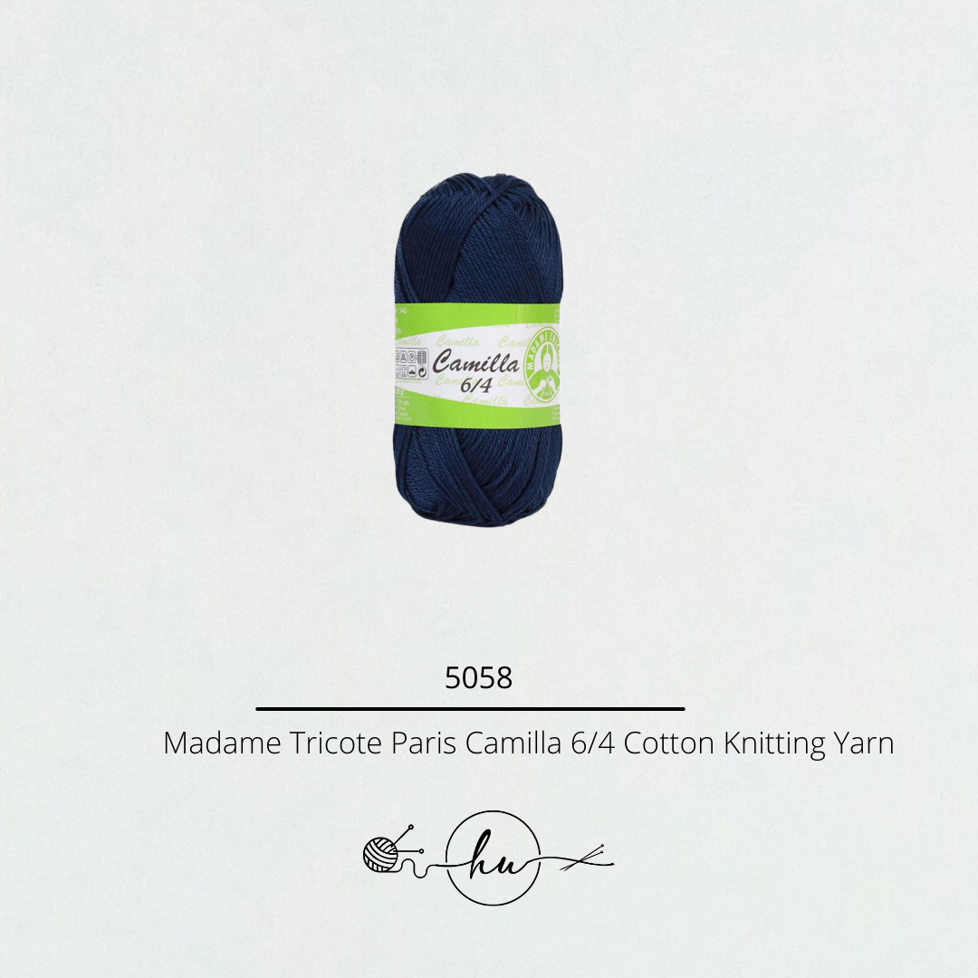 Madame Tricote Paris Camilla 6/4 Cotton Knitting Yarn