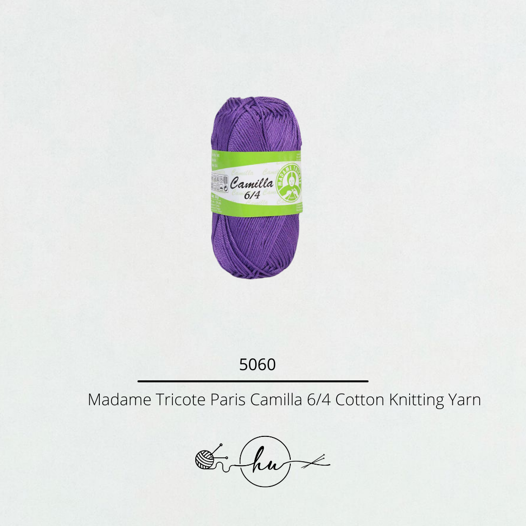 Madame Tricote Paris Camilla 6/4 Cotton Knitting Yarn