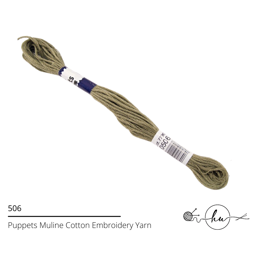 Puppets Muline Stranded Cotton 8 m Embroidery Yarn - 2