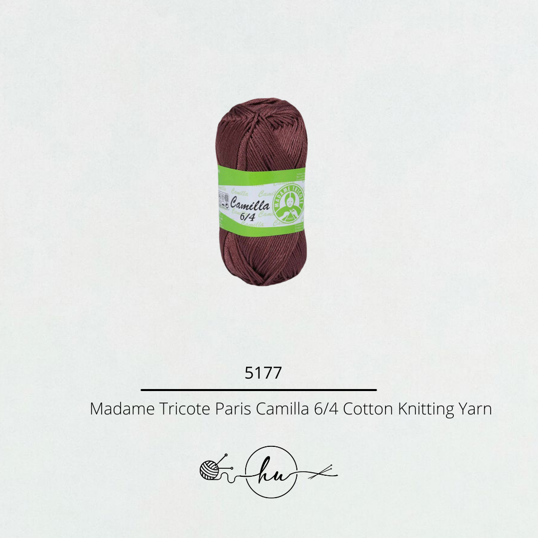 Madame Tricote Paris Camilla 6/4 Cotton Knitting Yarn