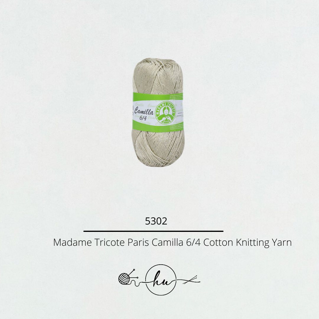 Madame Tricote Paris Camilla 6/4 Cotton Knitting Yarn