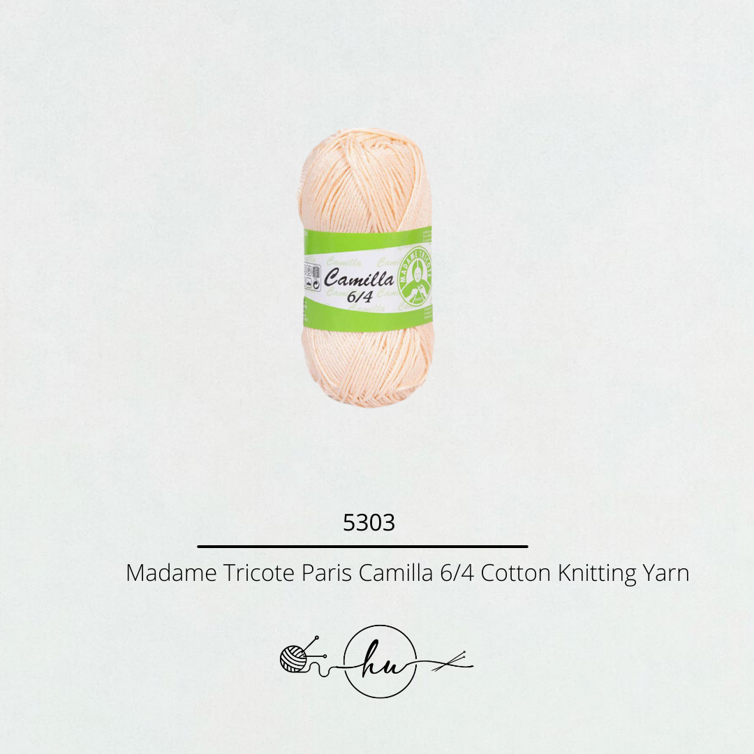 Madame Tricote Paris Camilla 6/4 Cotton Knitting Yarn