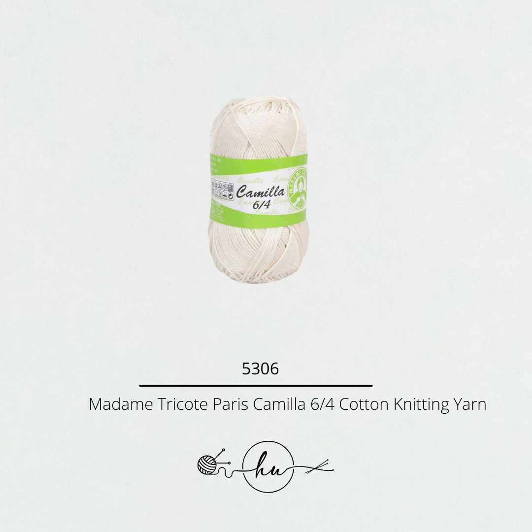 Madame Tricote Paris Camilla 6/4 Cotton Knitting Yarn