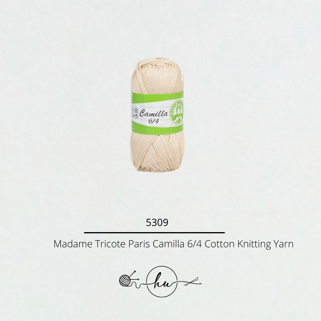 Madame Tricote Paris Camilla 6/4 Cotton Knitting Yarn