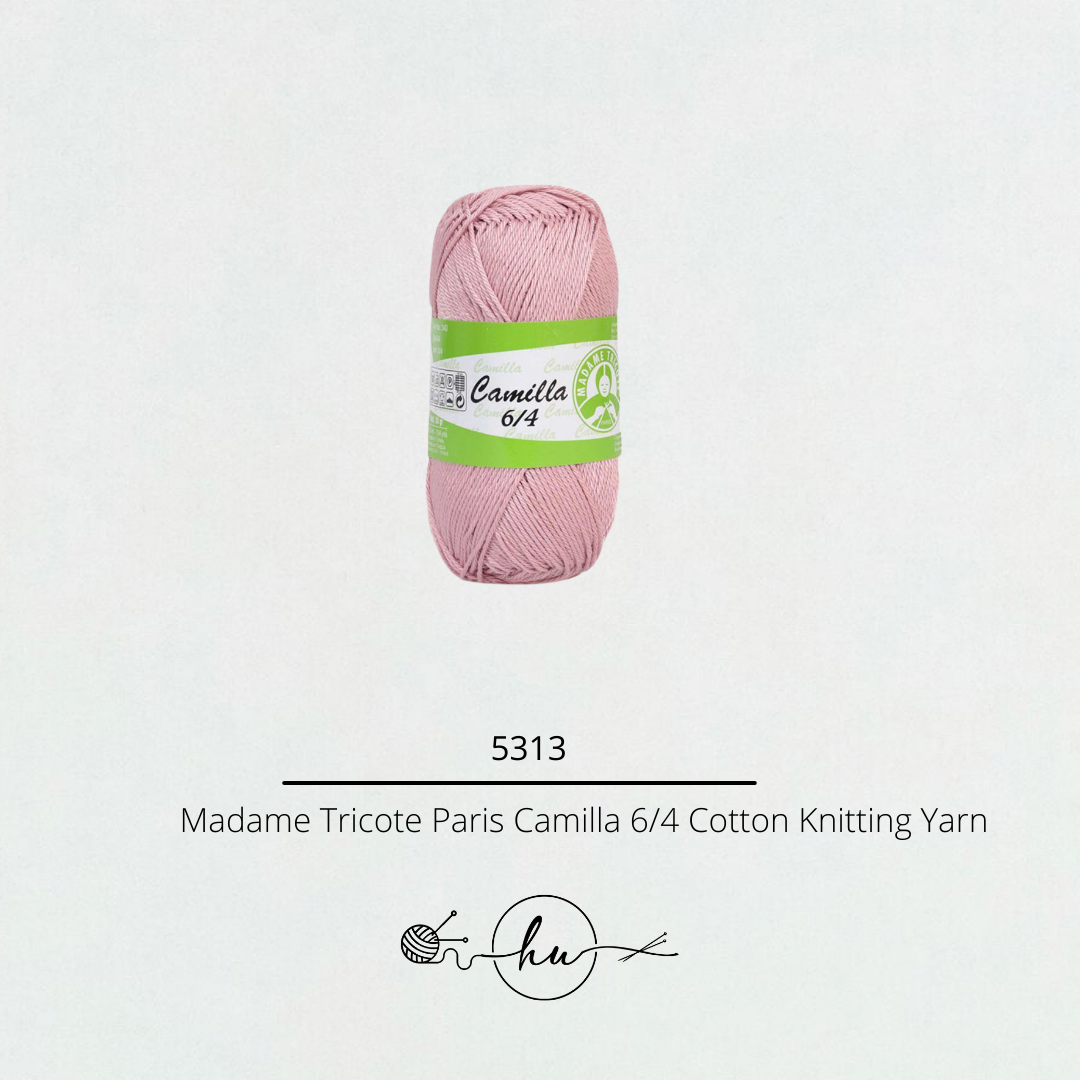 Madame Tricote Paris Camilla 6/4 Cotton Knitting Yarn